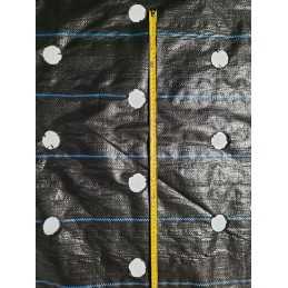 Žemės ūkio audinys salotoms su skylutėmis metre!!!