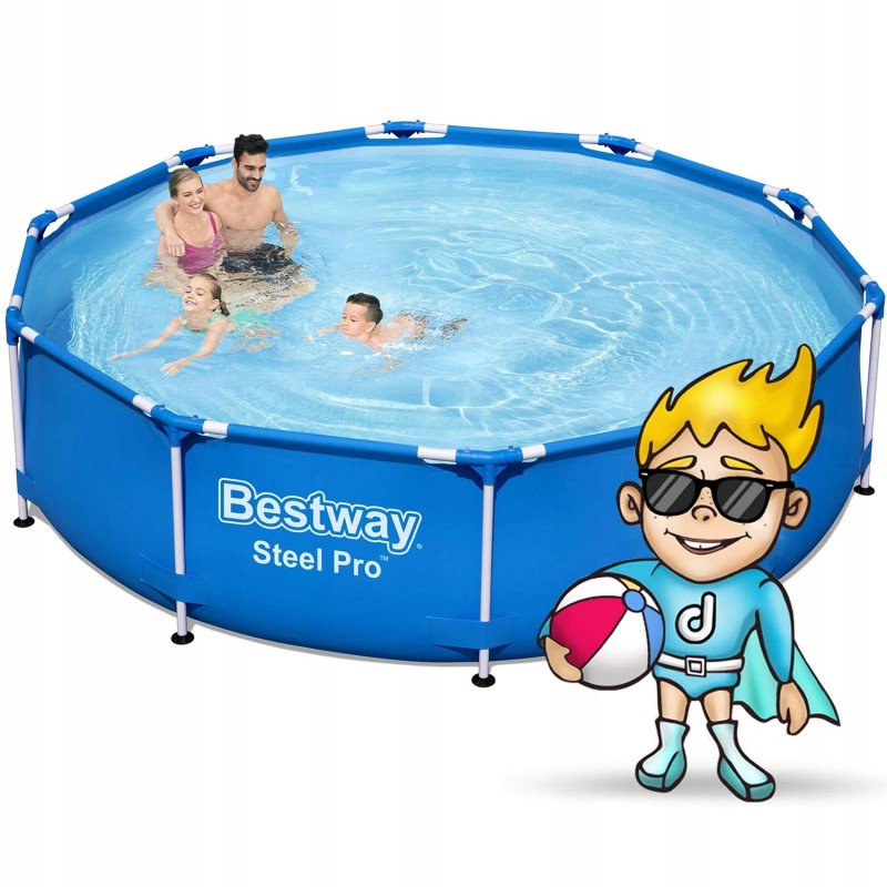Bestway apvalaus rėmo baseinas 305 x 305 cm
