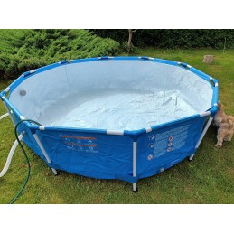 Bestway apvalaus rėmo baseinas 305x76 mega rinkinys