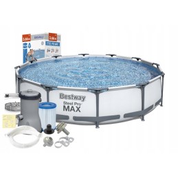 Rėmo baseinas 366x76 bestway 56416 9in1 pro maks