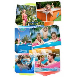 Sodo rėmo baseinas 305x76 bestway 8in1 siurblys