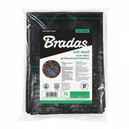 Agrotekstilė nuo piktžolių pp, juoda UV, 70g, 1,6 x 5m