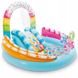 Pripučiama žaidimų aikštelė su fontanu, intex 57144