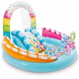 Pripučiama žaidimų aikštelė su fontanu, intex 57144