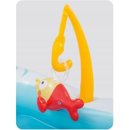 Žaidimų aikštelė, žvejys, baseinas, čiuožykla, intex 57162