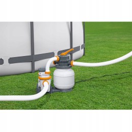 Bestway 58497 smėlio filtro siurblys baseinams 5678l h žarnų jungtys
