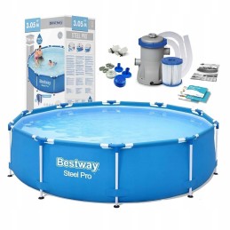 56679 bestway rėmo baseinas 305cm x 76cm
