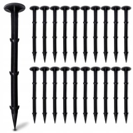 Žemės ūkio audinys augintas audinys juodas 110x 10000 cm 70 g m2