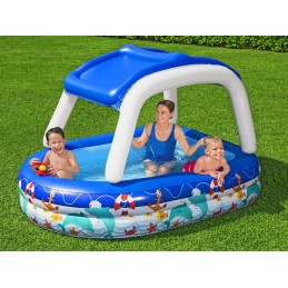 Bestway baseinas su stogu, vairu, irklavimo baseinas 54370