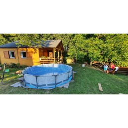 Apvalus sodo rėmo baseinas 366x76cm bestway