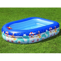 Bestway baseinas su baldakimu, vairu, irklavimo baseinas