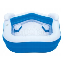 Penkių kampų pripučiamas baseinas 213 x 207 x 69 cm bestway 54153