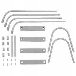 Bestway 2 pakopų flowclear baseino kopėčios 84cm