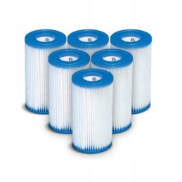 6 x siurblio filtrų komplektas, B tipo intex 29005