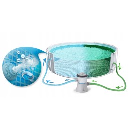 Intex karkasinis sodo baseinas 305x76cm 26702 16in1