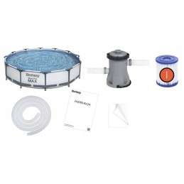 Bestway karkasinis baseinas 6 473l 366x76cm 8in1 56416