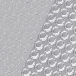 Sidabrinė baseino danga 975 x 488 cm PE