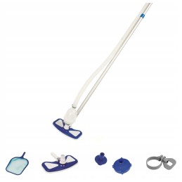 Bestway aquaclean dulkių siurblio baseino valymo rinkinys