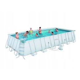 Lakštas dengia elektrinį plieninį baseiną 732x366x132cm