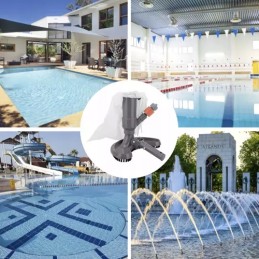 Dulkių siurblys pašalina nešvarumus nuo baseino dugno