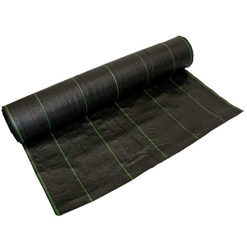 Juoda agrotekstilė nuo piktžolių