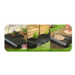 Cultivo agrotekstilė juoda 160 x 5000 cm 90 g/m² stiprus sodas didelis