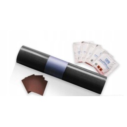 Repair kit for flying tarpaulins 220x32cm black