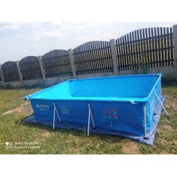Bestway rėmo baseino prabangus plieno pro 300x201x66 bestway 3in1 siurblys f