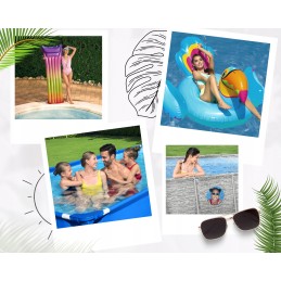 Bestway sodo rėmo baseinas 366x76cm 56416 pilnas komplektas 18in1