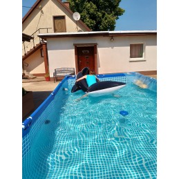 Sodo karkasinis baseinas 450x220x84 cm intex 28273