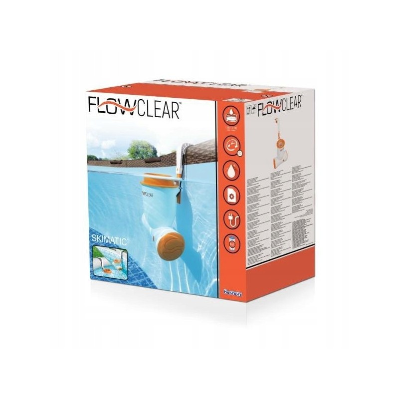 Nd17_wp 2068 baseino siurblys su skimerio filtru 58469 bestway