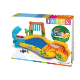 Intex 57444 baseinas žaidimų aikštelė dinozaurų čiuožykla sodo baseinas