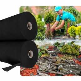Juoda agrotekstilė 1,6m 100g uv 3m bellushortus