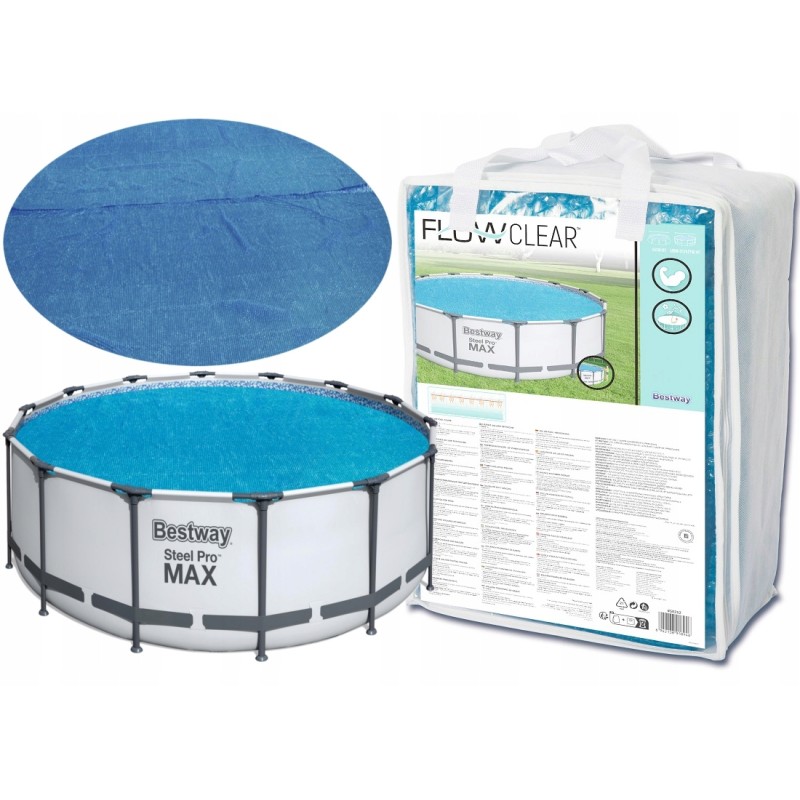 Uždenkite 462 cm bestway 58253 saulės baseino foliją