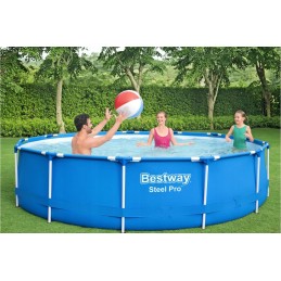 Bestway 5612e karkasa baseins 396x84cm 9in1