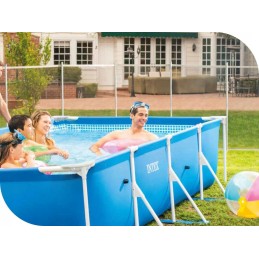 Intex plieno karkaso sodo baseinas 220x150x60 28270