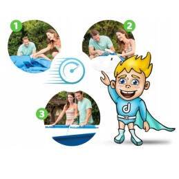 Plieninis sodo baseinas 305 x 76 cm