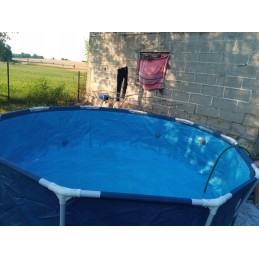 Plieninis sodo baseinas 305 x 76 cm