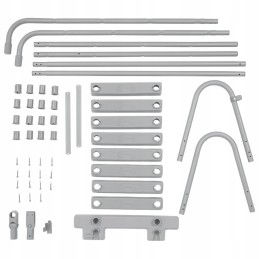 Bestway 4 žingsnių flowclear 1 baseino kopėčios