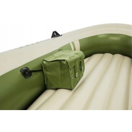 Trijų asmenų pripučiamas pontonas 348 cm x 142 cm bestway 65001