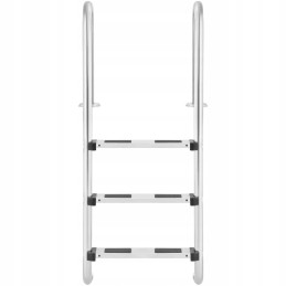 Nerūdijančio plieno baseino kopėčios, 3 pakopos, 1320 mm