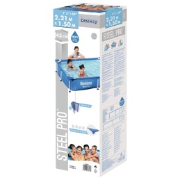Bestway plieno pro baseinas 221 x 150 x 43 cm