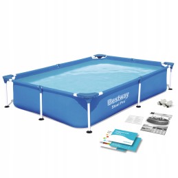 Bestway plieno pro baseinas 221 x 150 x 43 cm