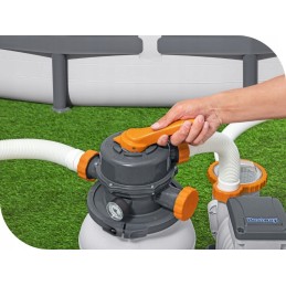 Baseino smėlio siurblio baseino filtras 5678 lh bestway 58497 modelis 2024