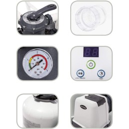 Smėlio siurblys baseinams 5700 lh intex 26644gs