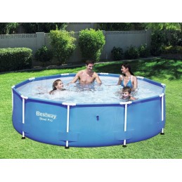 Plieninis baseinas 366x76 bestway 56706 3in1 plieno pro