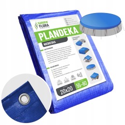 20x20 sustiprintas tentas automobiliui, terasai, baseinui