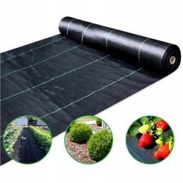 Tvirtas žemės ūkio audinio 1,1x100 m sodo kilimėlis 90 g/m²