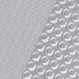 Sidabrinė baseino danga 975 x 488 cm PE