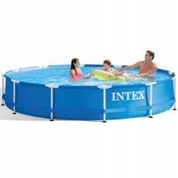 Plieninis sodo baseinas 366 x 76 cm 9in1 intex